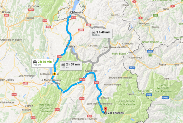 Geneva to Val Thorens