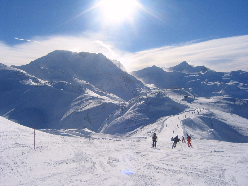 Skiing In Val Thorens At Easter