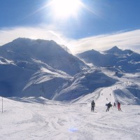 Skiing In Val Thorens At Easter